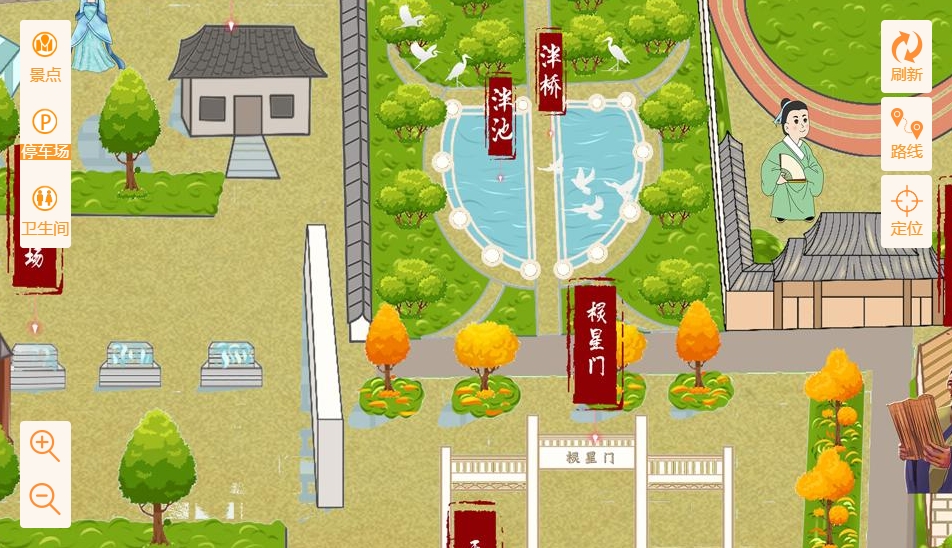 独山手绘地图景区语音讲解导览系统：智慧景区建设的基石